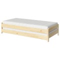 IKEA UTÅKER Штабелируемые кровати с 2 матрасами, сосна/Ефьялл средней твердости, 80x200 см 89521515 895.215.15