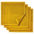 IKEA VÅGSJÖN ВОГШЁН Полотенце, золотисто-желтый, 30x30 см 10549517 105.495.17