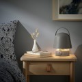 IKEA VAPPEBY Лампа с колонкой bluetooth, для улицы / серый 20510736 205.107.36