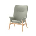 IKEA VEDBO ВЕДБУ Кресло c высокой спинкой, Gunnared светло-зеленый 30552226 | 305.522.26