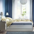 IKEA VESTERÖY ВЕСТЕРОЙ Матрас, пружины карманного типа, твердый / голубой, 80x200 см 80450602 804.506.02