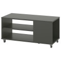 IKEA VIHALS Журнальный стол, темно-серый, 91x37 см 90542932 905.429.32