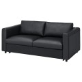 IKEA VIMLE ВИМЛЕ 2-местный диван-кровать, Grann / Bomstad черный 09477333 094.773.33