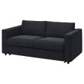 IKEA VIMLE ВИМЛЕ Чехол на 2-местный диван-кровать, Saxemara черно-синий 19399453 | 193.994.53