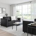 IKEA VIMLE ВИМЛЕ 2-местный диван, Grann / Bomstad черный 59306292 593.062.92