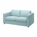 IKEA VIMLE ВИМЛЕ Чехол на 2-местный диван, Saxemara светло-голубой 49399456 493.994.56
