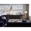 IKEA VIMLE ВИМЛЕ 2-местный диван, с широкими подлокотниками / Saxemara черно-синий 39400554 | 394.005.54