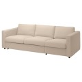 IKEA VIMLE ВИМЛЕ Чехол на 3-местный диван-кровать, Hallarp бежевый 99399331 | 993.993.31