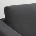 IKEA VIMLE ВИМЛЕ 3-местный диван с козеткой, Hallarp серый 59399130 593.991.30