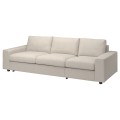 IKEA VIMLE ВИМЛЕ Чехол на 3-местный диван-кровать, с широкими подлокотниками / Gunnared бежевый 89401117 | 894.011.17