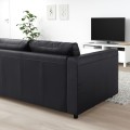 IKEA VIMLE ВИМЛЕ 2-местный диван-кровать, Grann / Bomstad черный 09477333 094.773.33