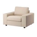 IKEA VIMLE ВИМЛЕ Кресло, с широкими подлокотниками / Hallarp бежевый 09477187 | 094.771.87