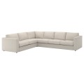 IKEA VIMLE ВИМЛЕ Чехол для 4-местного углового дивана, 5-местный, Gunnared бежевый 09399552 | 093.995.52