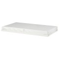IKEA VITVAL Двухъярусная кровать с нижней кроватью, белый / светло-серый, 90x200 см 19302922 | 193.029.22