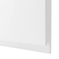 IKEA VOXTORP ВОКСТОРП Дверцы для напольного углового шкафа, левосторонний матовый белый, 25x80 см 20273184 202.731.84