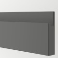 IKEA VOXTORP ВОКСТОРП Фронтальная панель ящика, темно-серый, 60x10 см 30454103 304.541.03