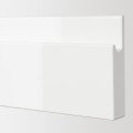 IKEA VOXTORP ВОКСТОРП Фронтальная панель ящика, глянцевый белый, 80x10 см 60397502 603.975.02