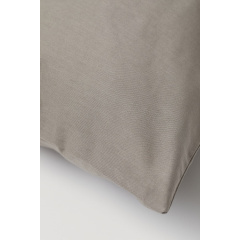 H&M Home Бавовняна наволочка - сіро-бежева 0824403007 | 0824403007