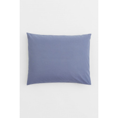 H&M Home Бавовняна наволочка - Голубино-блакитна 0824403009 | 0824403009