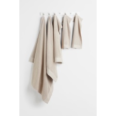 H&M Home Рушник махровий - світло-бежевий 1097303007 | 1097303007
