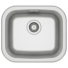 IKEA FYNDIG ФУНДІГ Мийка врізна одинарна, нержавіюча сталь, 46x40 см 90202126 | 902.021.26