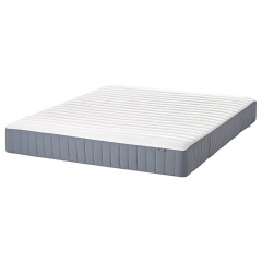 IKEA LYNGÖR Диван-кровать, Valevåg extra firm / light blue dark grey, 140x200 см 99611233 | 996.112.33