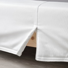 IKEA LYNGÖR Диван-кровать, Valevåg extra firm / light blue white, 140x200 см 79611234 | 796.112.34