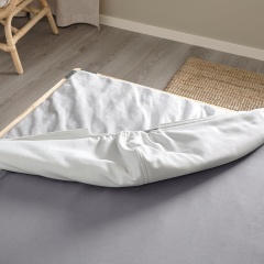 IKEA LYNGÖR Диван-кровать, Valevåg extra firm / light blue white, 140x200 см 79611234 | 796.112.34