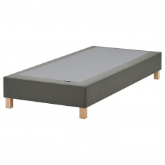 IKEA LYNGÖR Реечное основание матраса, включая ногу/темно-серый, 90x200 см 99608278 | 996.082.78