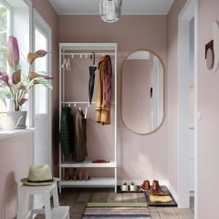 IKEA MACKAPÄR МАККАПЕР / BAGGMUCK БАГГМУКК Меблі для передпокою, комплект 4 шт, білий/сірий 89527838 | 895.278.38