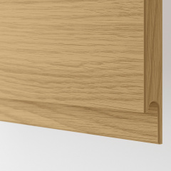 IKEA METOD МЕТОД / MAXIMERA МАКСІМЕРА Підлогова шафа з 3 шухлядами, білий / Voxtorp під дуб, 40x37 см 69537881 | 695.378.81
