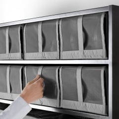 IKEA SKUBB СКУББ Коробка для взуття, темно-сірий, 22x34x16 см 80400004 | 804.000.04