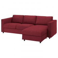 IKEA VIMLE ВІМЛЕ Чохол для 3-місного дивана-ліжка 39434422 | 394.344.22