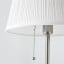 IKEA ÅRSTID ОРСТИД Светильник напольный, никелированный / белый 60163862 601.638.62