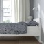IKEA ASKVOLL АСКВОЛЬ Кровать двуспальная, белый / Линдбаден, 160x200 см 69494872 694.948.72