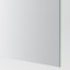 IKEA AULI АУЛИ / MEHAMN МЕХАМН Пара раздвижных дверей, зеркальное стекло/белый, 200x236 см 49328812 493.288.12