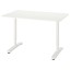 IKEA BEKANT БЕКАНТ Письменный стол, белый, 120x80 см 19006323 190.063.23