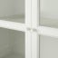 IKEA BILLY БИЛЛИ / OXBERG ОКСБЕРГ Стеллаж с надставкой / дверями, белый / стекло, 80x42x237 cм 39398853 393.988.53