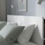IKEA BRIMNES БРИМНЭС Кровать двуспальная с ящиками, Изголовье кровати, белый / Leirsund, 180x200 см 59157471 591.574.71