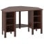 IKEA BRUSALI БРУСАЛИ Угловой письменный стол, коричневый, 120x73 см 50304990 503.049.90