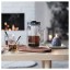 IKEA EGENTLIG ЭГЕНТЛИГ Кофе-пресс / заварочный чайник, двойная стенка / прозрачное стекло, 0.9 л 90358976 903.589.76