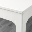 IKEA EKEDALEN ЭКЕДАЛЕН Раздвижной стол, белый, 80/120x70 см 70340826 703.408.26