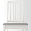 IKEA INGATORP ИНГАТОРП / EKEDALEN ЭКЕДАЛЕН Стол и 4 стула, белый / Orrsta светло-серый, 110/155 см 19482701 194.827.01