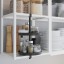IKEA ENHET ЭНХЕТ Каркас шкафа с полками, белый, 60x15x75 см 00448967 004.489.67