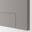 IKEA ENHET ЭНХЕТ Фронтальная панель для посудомойной машины, серый рамка, 45x75 см 60499770 604.997.70