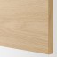 IKEA ENHET ЭНХЕТ Фронтальная панель ящика шкафа для духовки, имитация дуба, 60x14 см 50457657 504.576.57