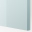 IKEA FARDAL ФАРДАЛЬ Двери с петлями, глянцевый светло-серо-голубой, 50x229 см 39332174 393.321.74