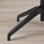 IKEA FJÄLLBERGET ФЬЕЛЛБЕРГЕТ Офисное кресло, ясеневый шпон черная морилка / Gunnared темно-серый 00485243 004.852.43