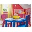 IKEA MAMMUT МАММУТ Стол детский, для дома / улицы синий, 85 см 90365180 903.651.80