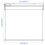IKEA FYRTUR Блокирующая свет рулонная штора / сетевой блок, серый, 80x195 см 09499250 094.992.50